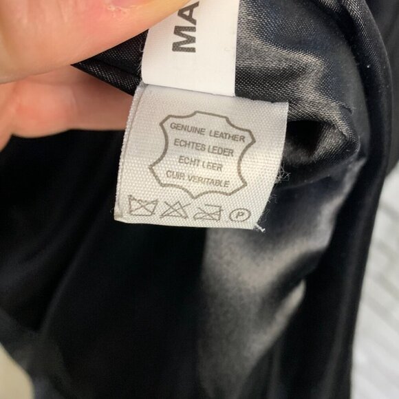 Vintage 90s Boutique Of Leathers Mid Length Car Coat Jacket - Picture 11 of 16